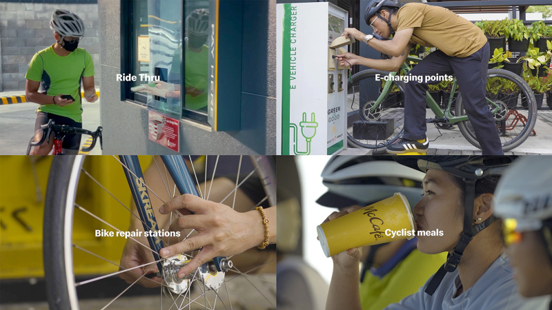 Leo Burnett Group Manila and McDonald’s encourage Filipino cyclists to “Ride the Arches”