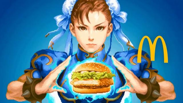 麦当劳x街头霸王梦幻联动,动画宣传片燃到爆表