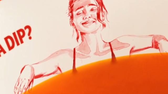 在番茄汤里泡澡？亨氏新广告脑洞真大