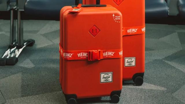 把番茄酱做成行李箱，亨氏创意好会玩